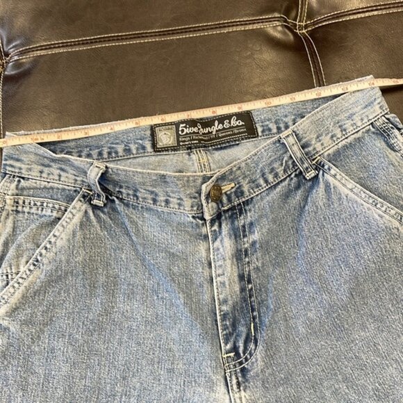 (22) 5ive Jungle & Co Women's Jean Shorts - Picture 3 of 7